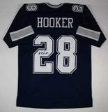 Malik Hooker Signed Dallas Cowboys Jersey (Beckett) 2014 NCAA National Champton