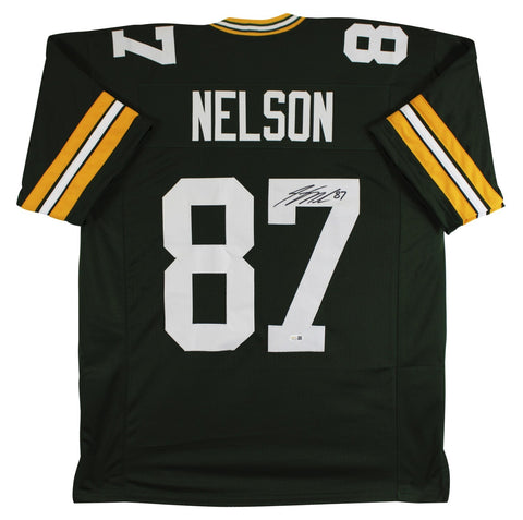 Jordy Nelson Green Bay Packers Signed Jersey (JSA) 2008 2nd Round Pick / W.R.