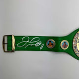Autographed/Signed Floyd Mayweather Jr. WBC Championship Belt JSA COA