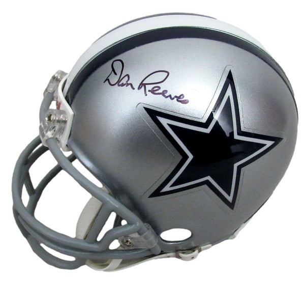 Dan Reeves Signed/Auto Dallas Cowboys Mini Football Helmet JSA 213103