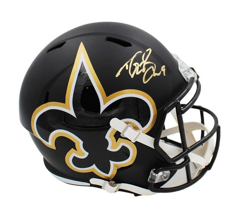 Drew Brees Signed New Orleans Saints Speed Full Size AMP NFL Helmet