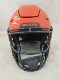 BRIAN URLACHER "HOF 18 & BEAR DOWN" SIGNED CHICAGO BEARS RAVE SPEEDFLEX HELMET