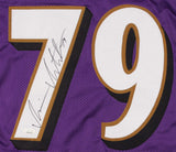 Ronnie Stanley Signed Baltimore Ravens Jersey (JSA COA) 2016 1st Round Pick / OT