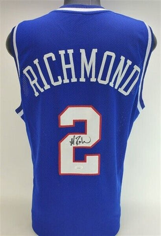 Mitch Richmond Signed Sacramento Kings Jersey (JSA COA) 6xNBA All Star Sht Guard