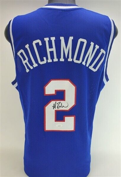 Mitch Richmond Signed Sacramento Kings Jersey (JSA COA) 6xNBA All Star Sht Guard