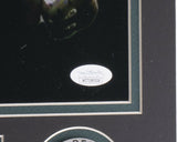 Brian Dawkins Signed Framed Philadelphia Eagles Dark Smoke 16x20 Photo JSA