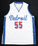 Duncan Robinson Signed Detroit Pistons Jersey (Beckett) Ex-Michigan Forward