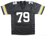John Rienstra Signed Pittsburgh Steeler Jersey (JSA COA) Offnsive Line 1986-1992