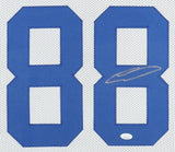 Ceedee Lamb Signed Cowboys 35"x43" Framed Jersey (JSA) 2020 1st Round Pick W.R.