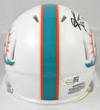 Ricky Williams Autographed Miami Dolphins Speed Mini Helmet - JSA W