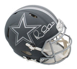 Michael Irvin Signed Dallas Cowboys Speed Authentic Slate NFL Helmet
