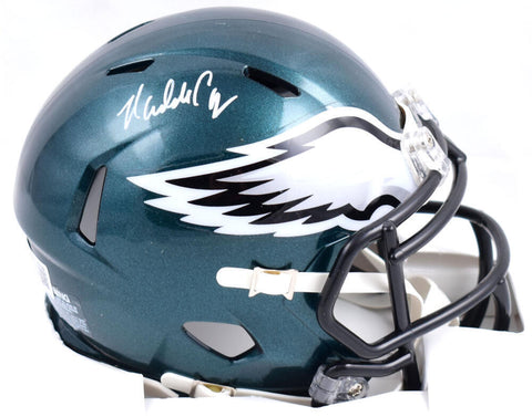 Randall Cunningham Signed Philadelphia Eagles Speed Mini Helmet- Beckett W Holo