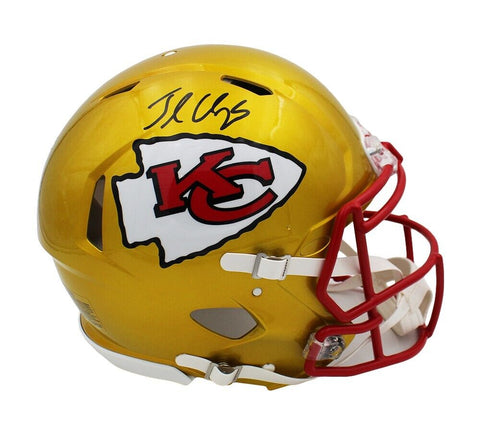Jamaal Charles Signed Kansas City Chiefs Speed Authentic Flash NFL Helmet