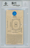 Kurt Warner Autographed Super Bowl XXXIV Ticket Stub SB MVP Beckett Slab 36346