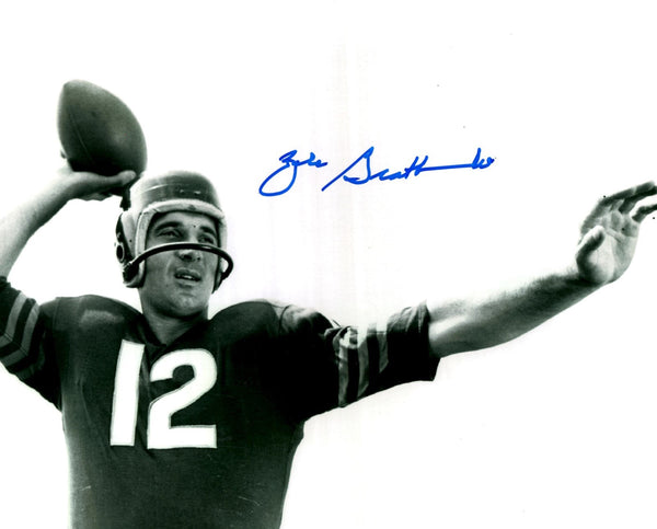 Bears Quarterback ZEKE BRATKOWSKI Signed 8x10 Photo #2 AUTO - 1952,1957-60