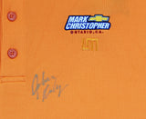 John Daly Authentic Signed Match Worn Orange Loudmouth Polo Shirt BAS #BK84780