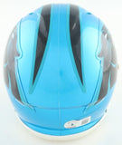 Jeremy Chinn Signed Carolina Panther Speed Mini Helmet (Beckett) 2020 2nd Rnd Pk