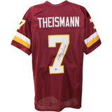 Joe Theismann Autographed/Signed Pro Style XL Red Jersey SB Champs Beckett 51492