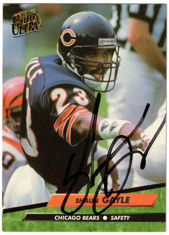 Shaun Gayle Autographed 1992 Fleer Ultra #39 Trading Card 46248