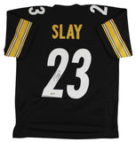 Darius Slay Jr. Authentic Signed Black Pro Style Jersey BAS Witnessed
