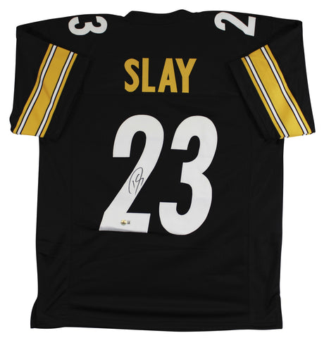 Darius Slay Jr. Authentic Signed Black Pro Style Jersey BAS Witnessed