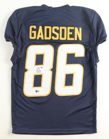 Oronde Gadsden Signed Los Angeles Chargers Jersey (Beckett) 2025 5th Round Pck