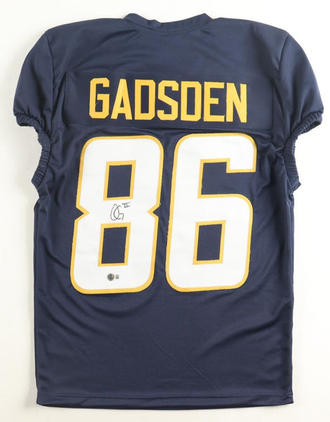 Oronde Gadsden Signed Los Angeles Chargers Jersey (Beckett) 2025 5th Round Pck