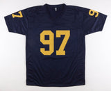Aidan Hutchinson Signed Michigan Wolverines Jersey (Beckett) Lions Defensive End