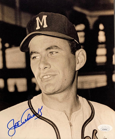 Milw Braves 1957 WS Champion JOE ADCOCK (d) Signed 8x10 Photo #1 AUTO - JSA