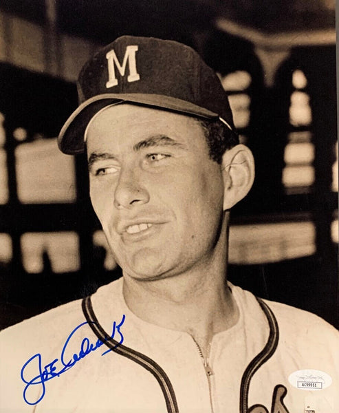 Milw Braves 1957 WS Champion JOE ADCOCK (d) Signed 8x10 Photo #1 AUTO - JSA