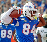 Kyle Pitts Signed Florida Gators Stars & Stripes Speed Mini Helmet (Beckett)