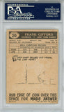 Frank Gifford Signed 1959 Topps #20 Trading Card PSA Slab 42640