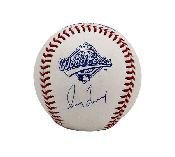 Greg Maddux Signed Atlanta Braves Rawlings OML 1995 World Series MLB Baseball
