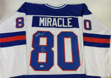 Robert O'Neill Signed 1980 Team USA 'Miracle on Ice" Jersey "Never Quit" (PSA)
