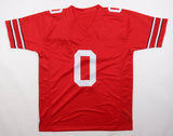 Cody Simon Signed Ohio State Buckeyes Jersey (Beckett) Arizona Cardinals L.B.