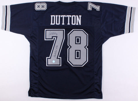 John Dutton Signed Dallas Cowboys Jersey Inscribed "Quarterback Killer" (G.L)
