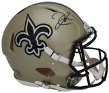 Derek Carr Signed New Orleans Saints Authentic Speed Helmet Beckett 39719