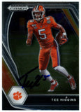 Tee Higgins Autographed/Signed 2021 Panini Prizm #60 Trading Card Beckett 50248