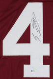 Eddie Jackson Signed Jersey Alabama Crimson Tide (Beckett COA) Chicago Bears D.B