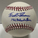 1961 & 65 Braves FRANK THOMAS Signed Baseball AUTO w/ "1961 Milwaukee Braves"