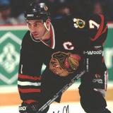 Chris Chelios Signed Chicago Blackhawks Jersey Inscribed "HOF 13" (Beckett)