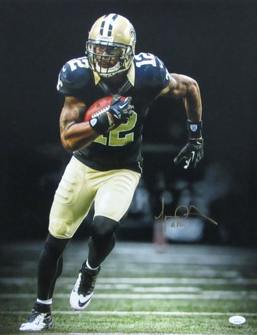 Marques Colston New Orleans Saints Signed/Autographed 16x20 Photo JSA 165275