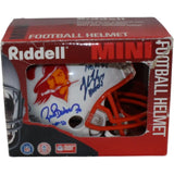 Lee Roy Selmon +4 Tampa Bay Buccaneers Signed 75-96 Mini Helmet Beckett 57261