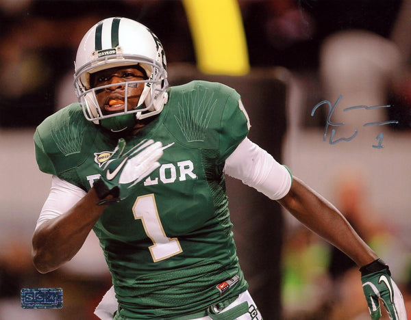 KENDALL WRIGHT SIGNED AUTOGRAPHED BAYLOR BEARS 8x10 PHOTO COA