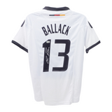 Michael Ballack Signed Germany Soccer Jersey #13 with Beckett Witness