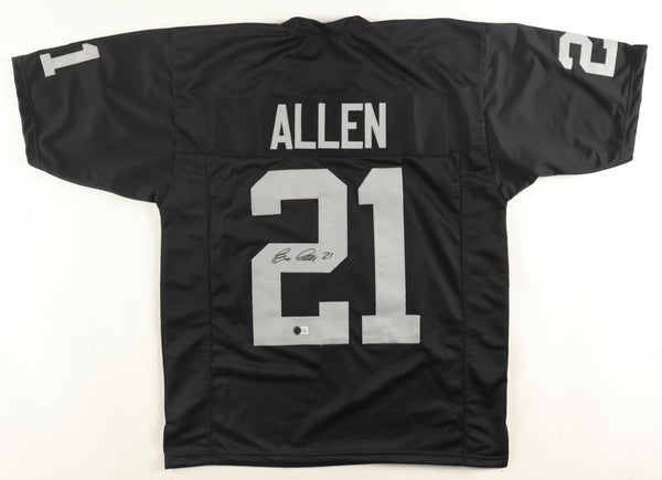 Eric Allen Signed Oakland Raiders Jersey (Beckett) 6xPro Bowl D.B. / 2025 HOF