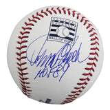 Reds Johnny Bench "HOF 89" Signed Hall OF Fame Logo Oml Baseball BAS #BY103712