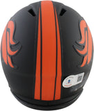Jake Plummer Autographed/Signed Denver Broncos Eclipse Mini Helmet Beckett 59392