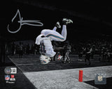 Tyreek Hill Autographed 8x10 Photo Dolphins Backflip (Smudged) Beckett 1W106235