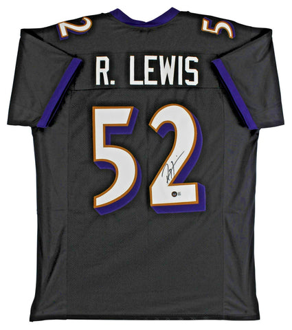 Ray Lewis Signed Baltimore Ravens Jersey (Beckett) 13xPro Bowl / Linebacker